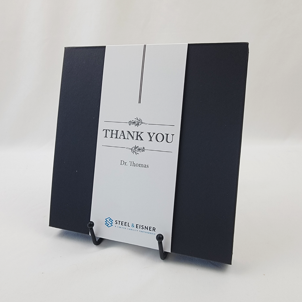 4X4 Layout Chocolate Ensemble Personalized Packaging